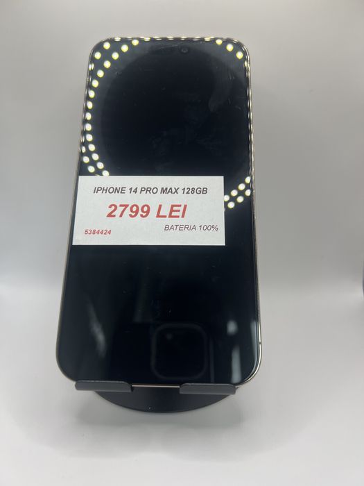 Iphone 14 PRO MAX 128GB, Amanet Lazar Crangasi, 53844