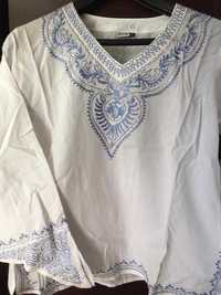 bluze brodate Kurta indiene