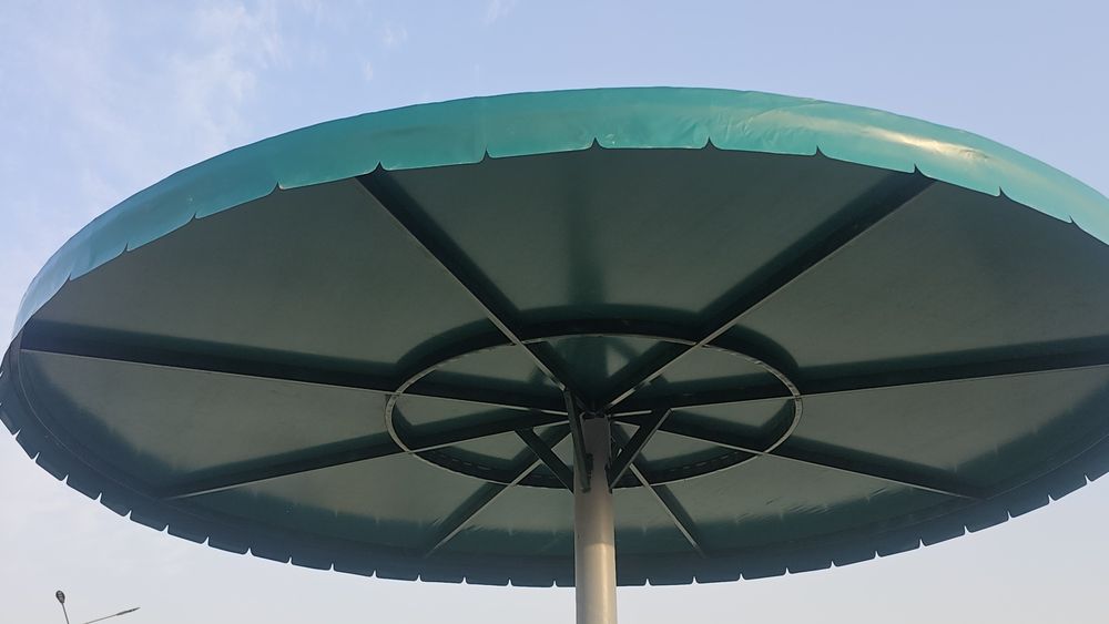 Банер тент баннер бассейн и сарафан навес  установка