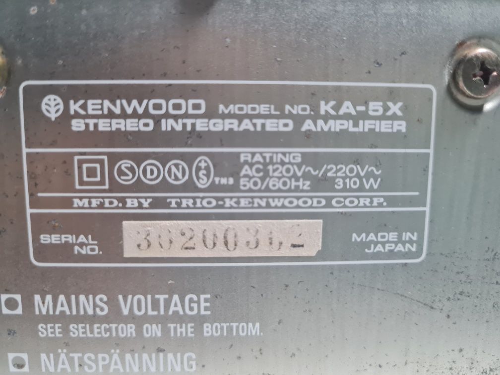 Amplificator Kenwood KA-5X