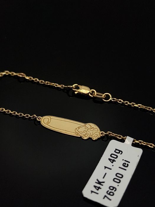 Bijuteria Royal bratara din aur 14k 1.40 gr