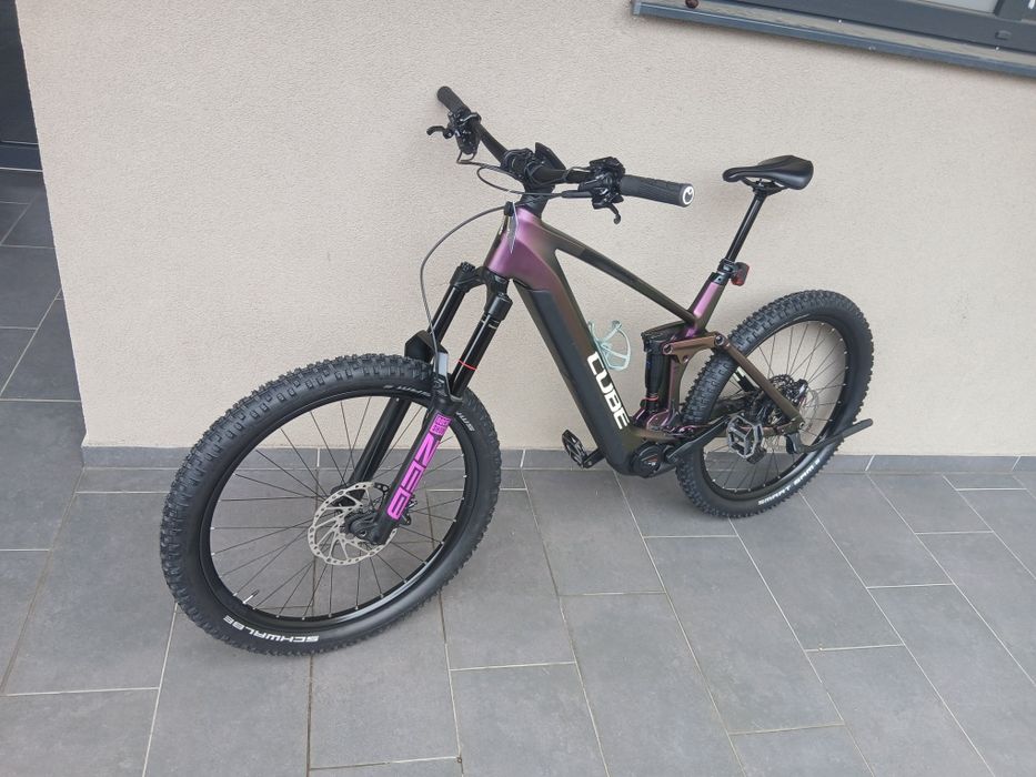 Full Suspension Electric 27.5er Carbon Bosch CX Smart CUBE 160 mm 750w