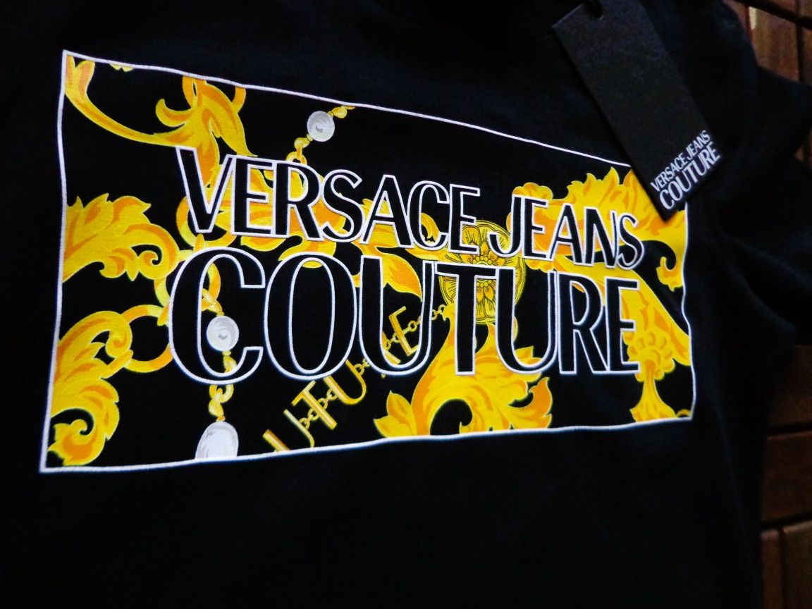 Дамска тениска Versace Jeans Couture Chain Couture print