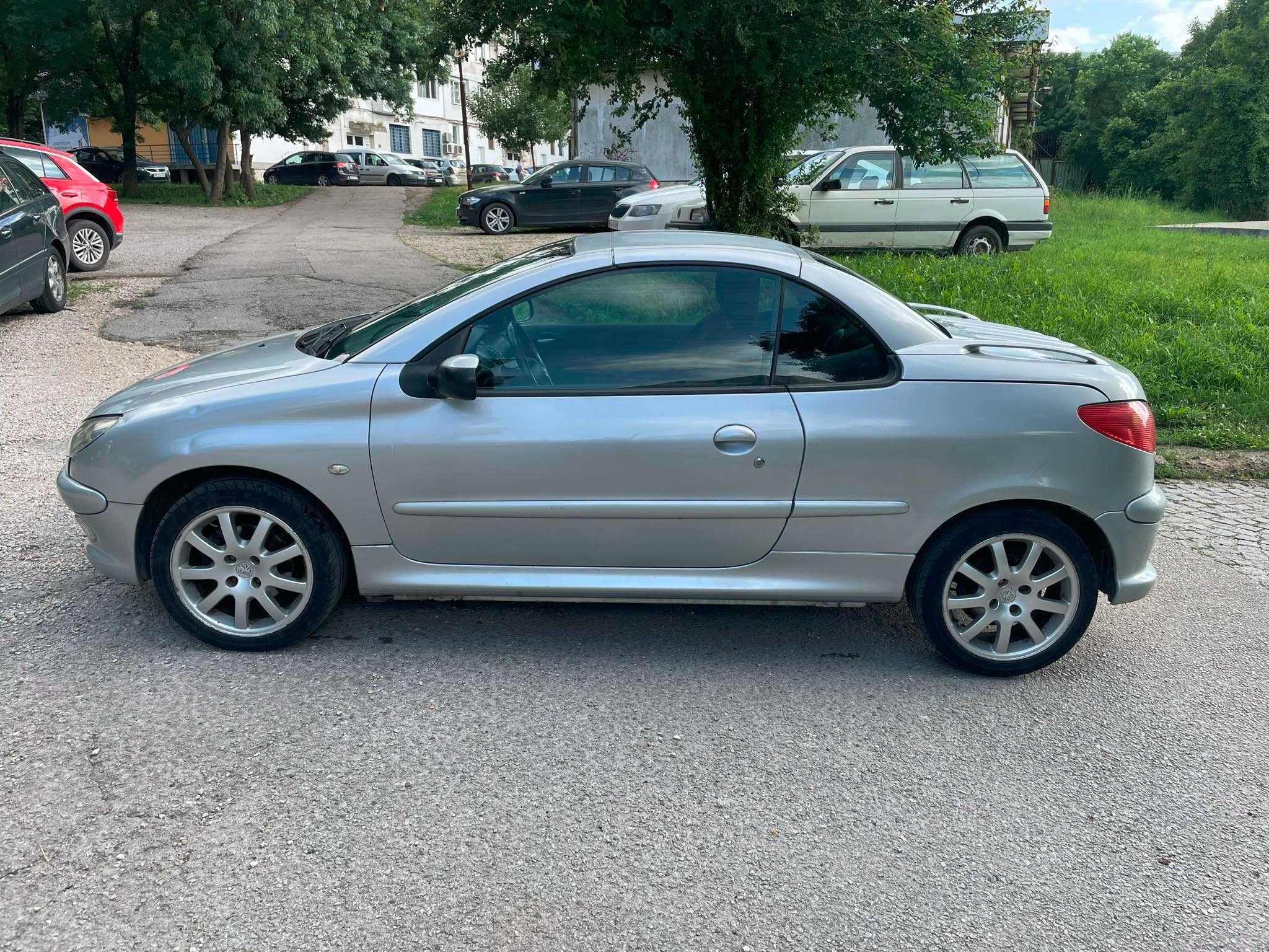 Peugeot 206 cc, 2006г.- 1600см3., 109к.с. дизел