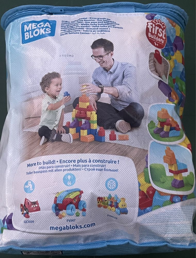 Конструктор Mega Bloks First builders Fisher Price