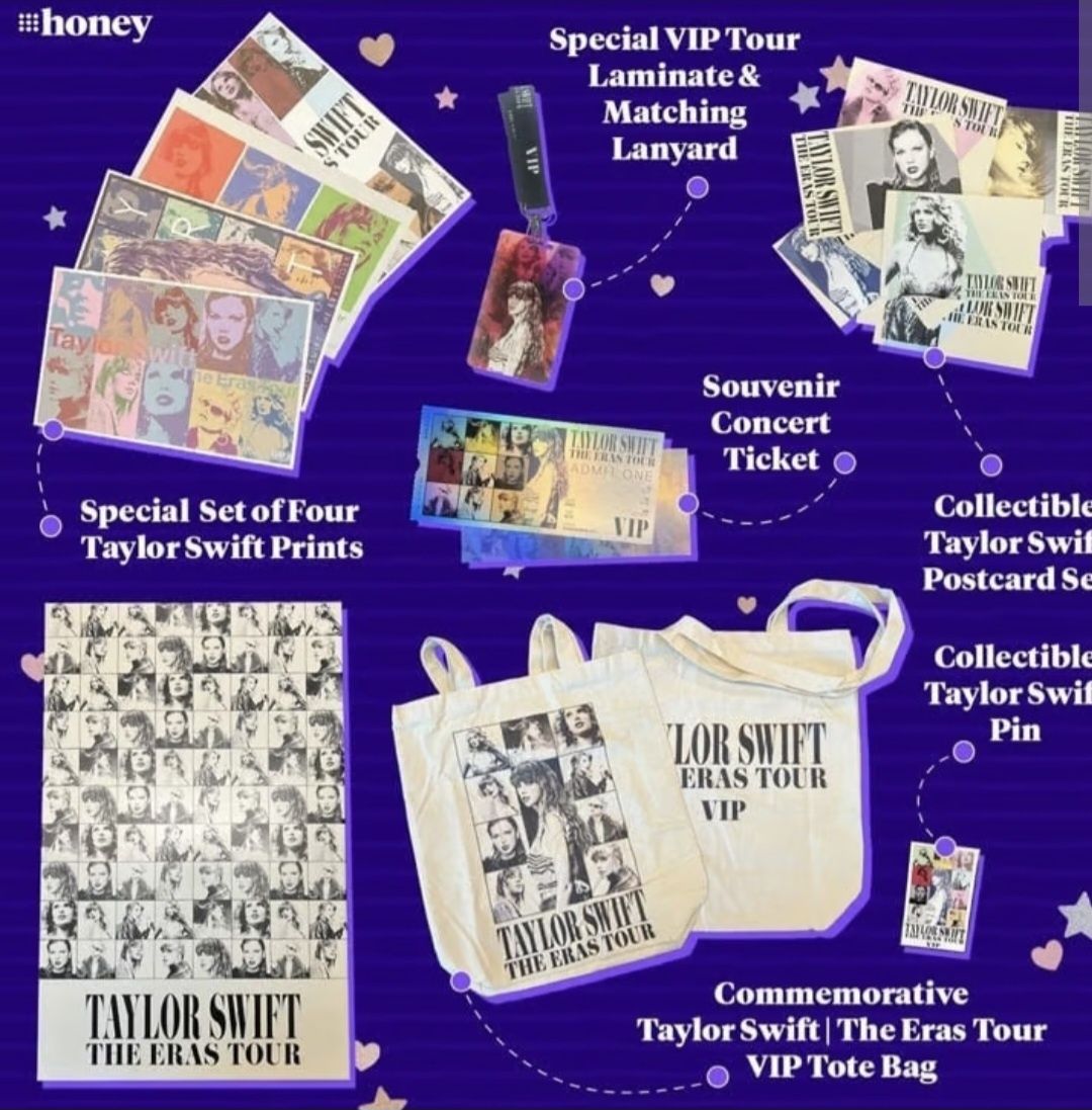 THE ERAS TOUR Taylor Swift Тейлър Суифт vip box вип кутия