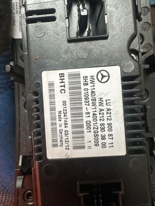 Panou clima climatronic mercedes w212 s212 c207