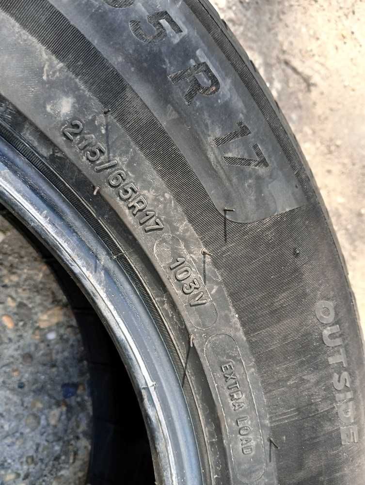 anvelope vara 215/65/17 MICHELIN 2022 5-6MM