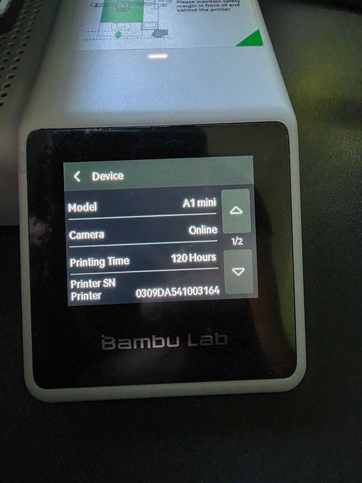 Imprimanta 3D Bambu Lab A1 mini