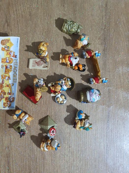 Pisicile egiptene kinder ferrero anii 90 colectie completa