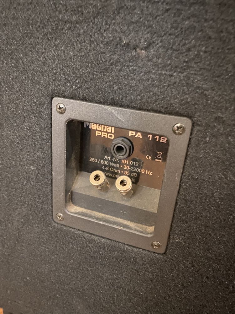 Magnat PRO PA112 + Dynacord A2002