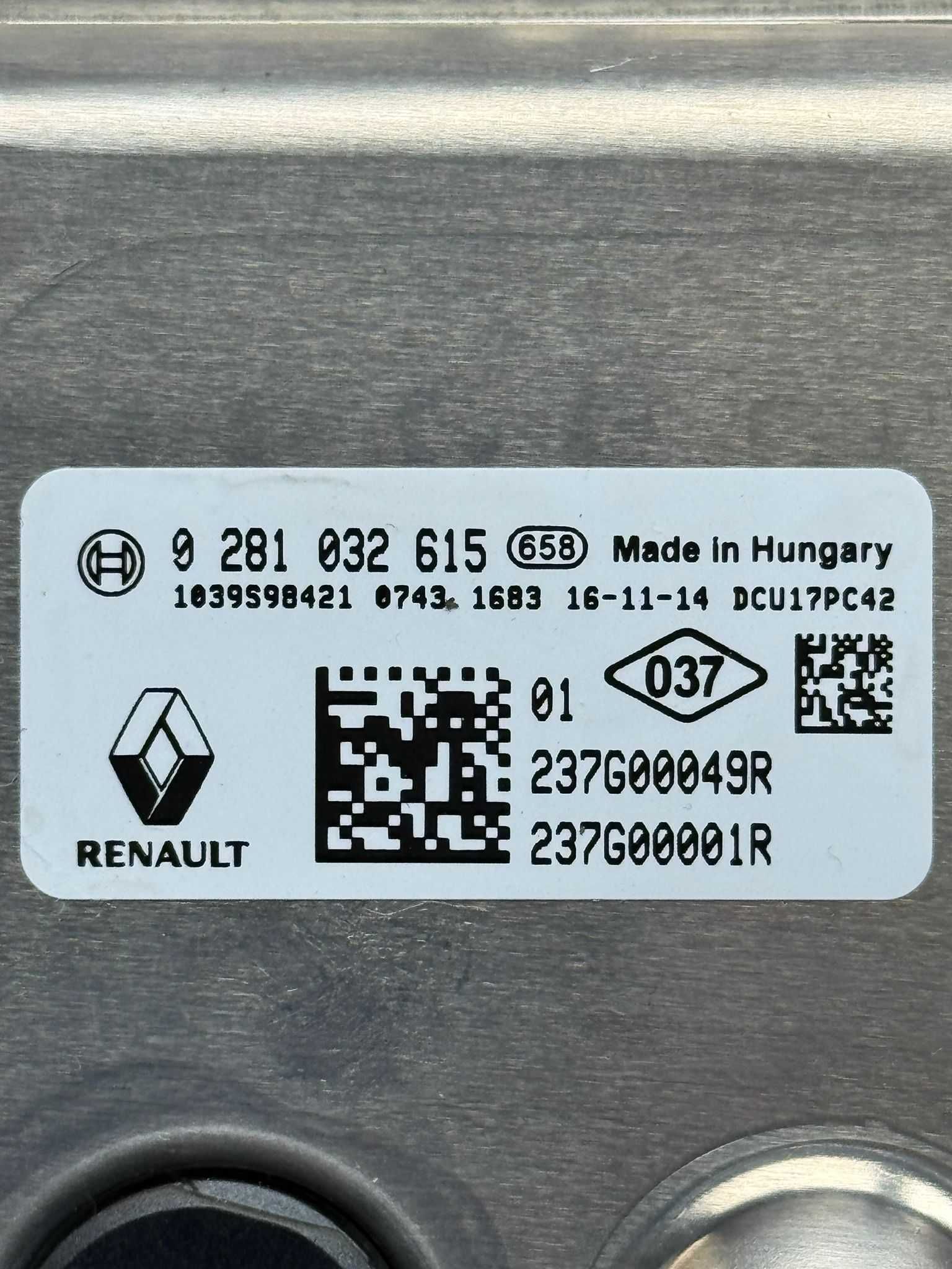 CALCULATOR ADBLUE 0281032615 MX1253 Renault Master 2018