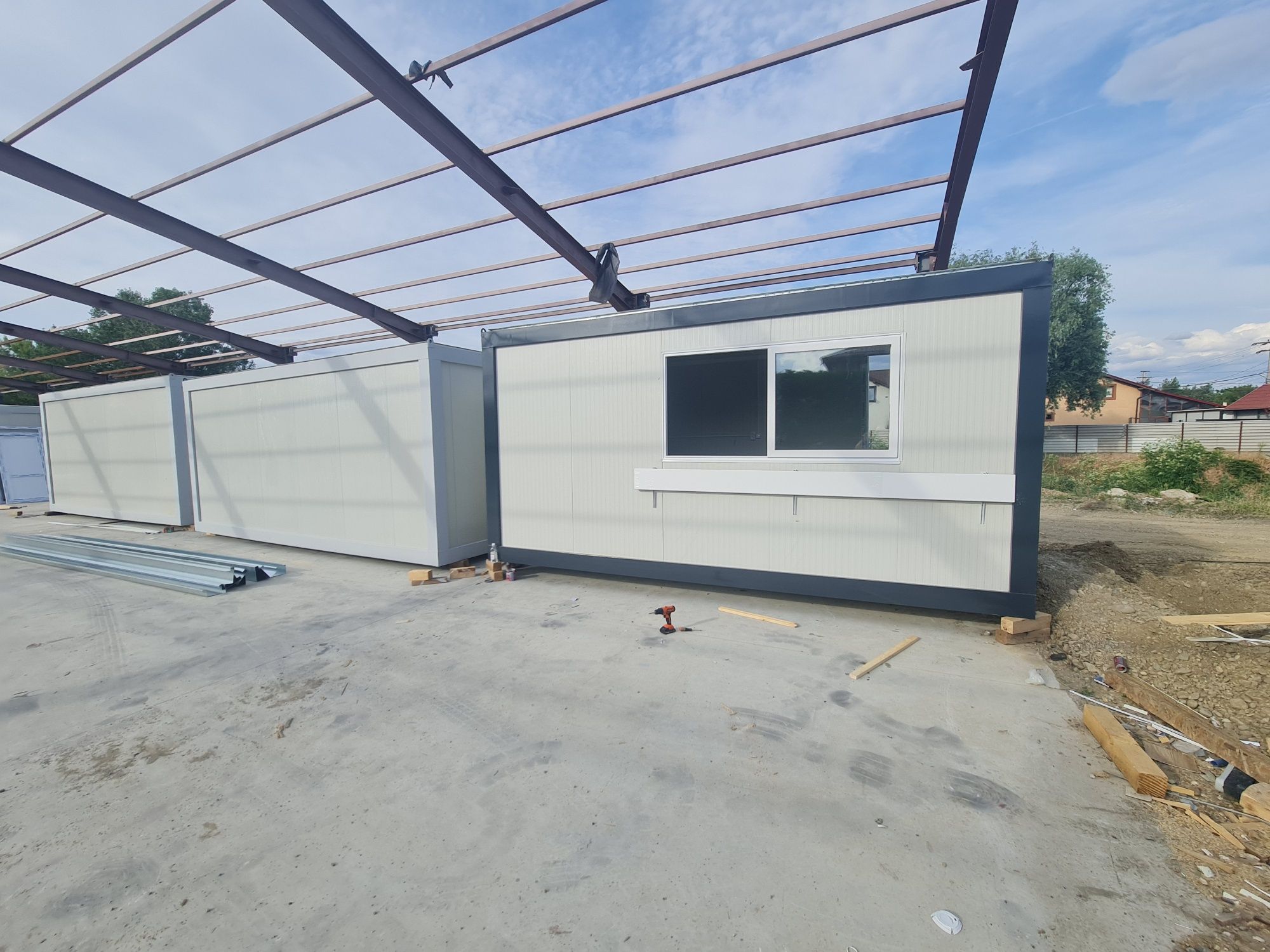 Vand container Birou Vitrina Magazin Depozitare Fast-food Vestiar Paza