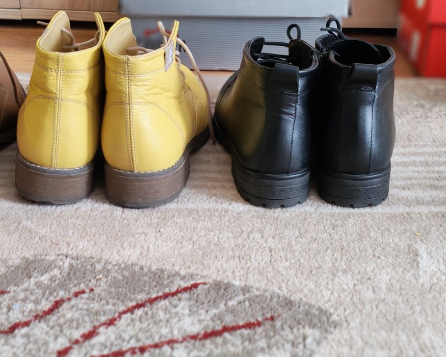 Дамски обувки /боти - кларкове естествена кажа 41номер