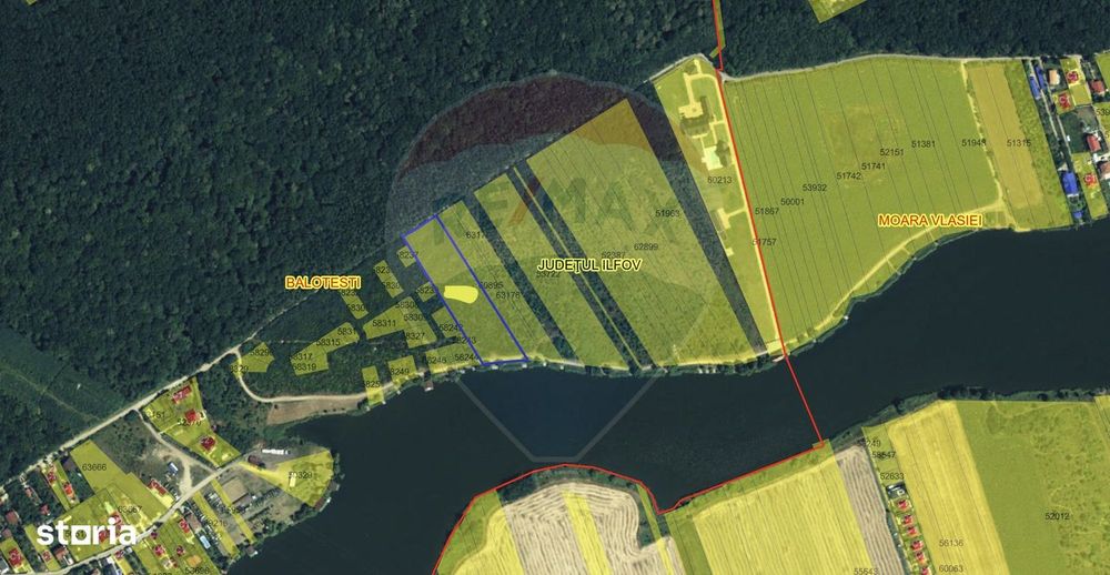 De vanzare | Teren Dubla Deschidere Lac-Padure | Balotesti