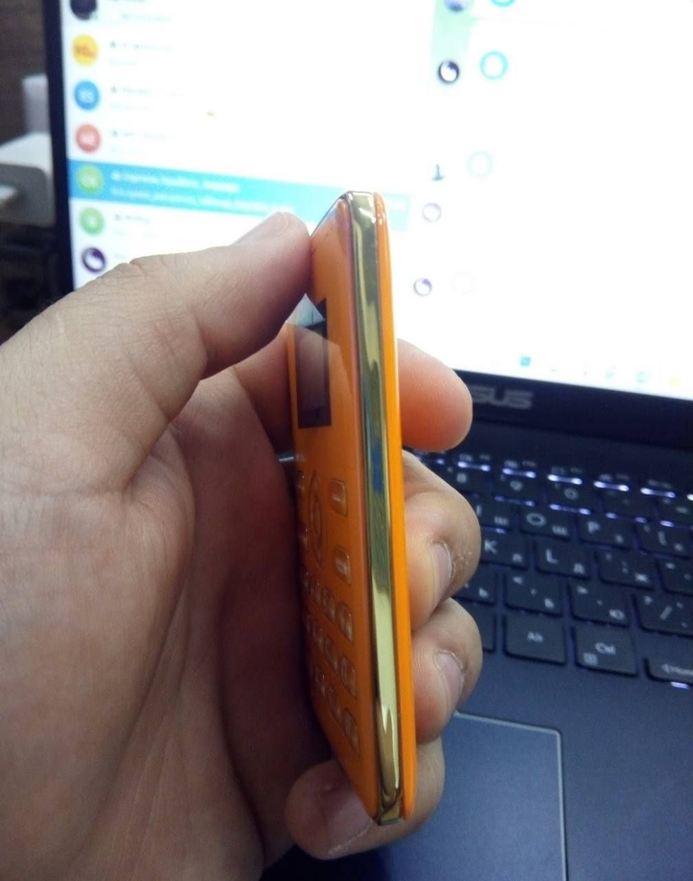 Mini Telefon. Ishlashi yaxshi imedan ótgan
