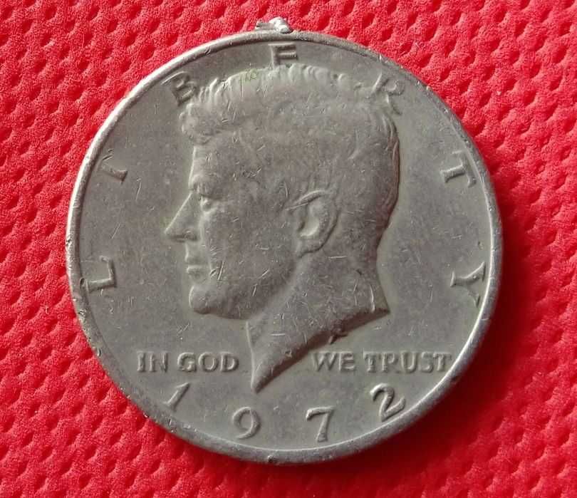 Half dolar 1972г.