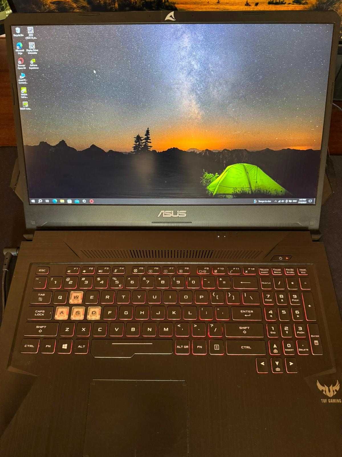 ASUS TUF FX705D |Ryzen 7 • 16GB RAM • 17.3” • SSD 512GB| Doar 1000 lei