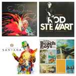 3xCD The Many Faces of Rod Stewart / Elton John / Santana	/ Beach Boys
