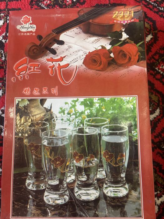 Стаканы из стекла