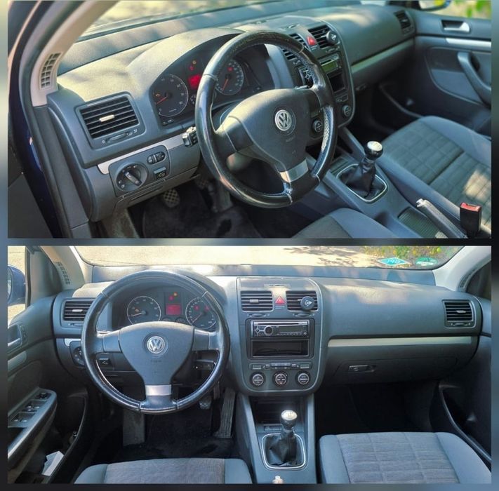 VW Golf 5 Tour 2007 1.6 benzina cu GPL AC 101 cai