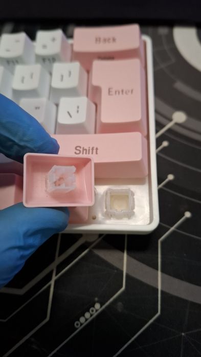 Set de taste 61 taste membrana