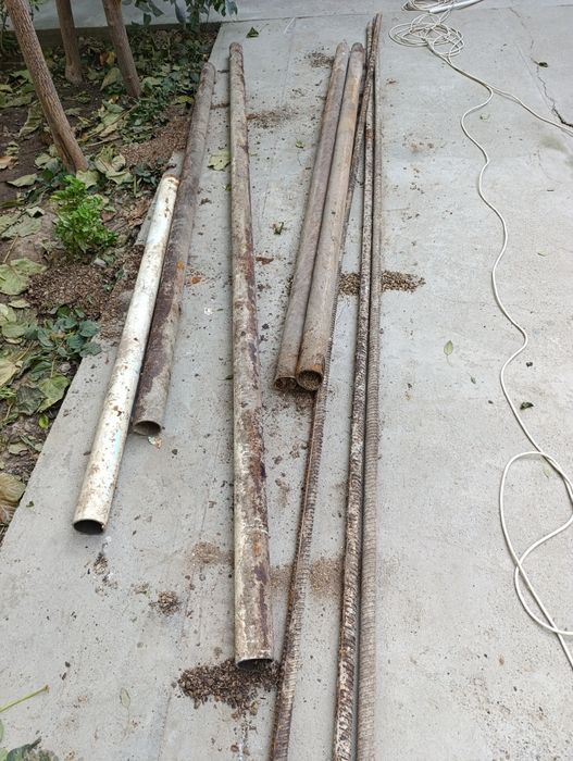 Арматура ва труба сотилади б.у