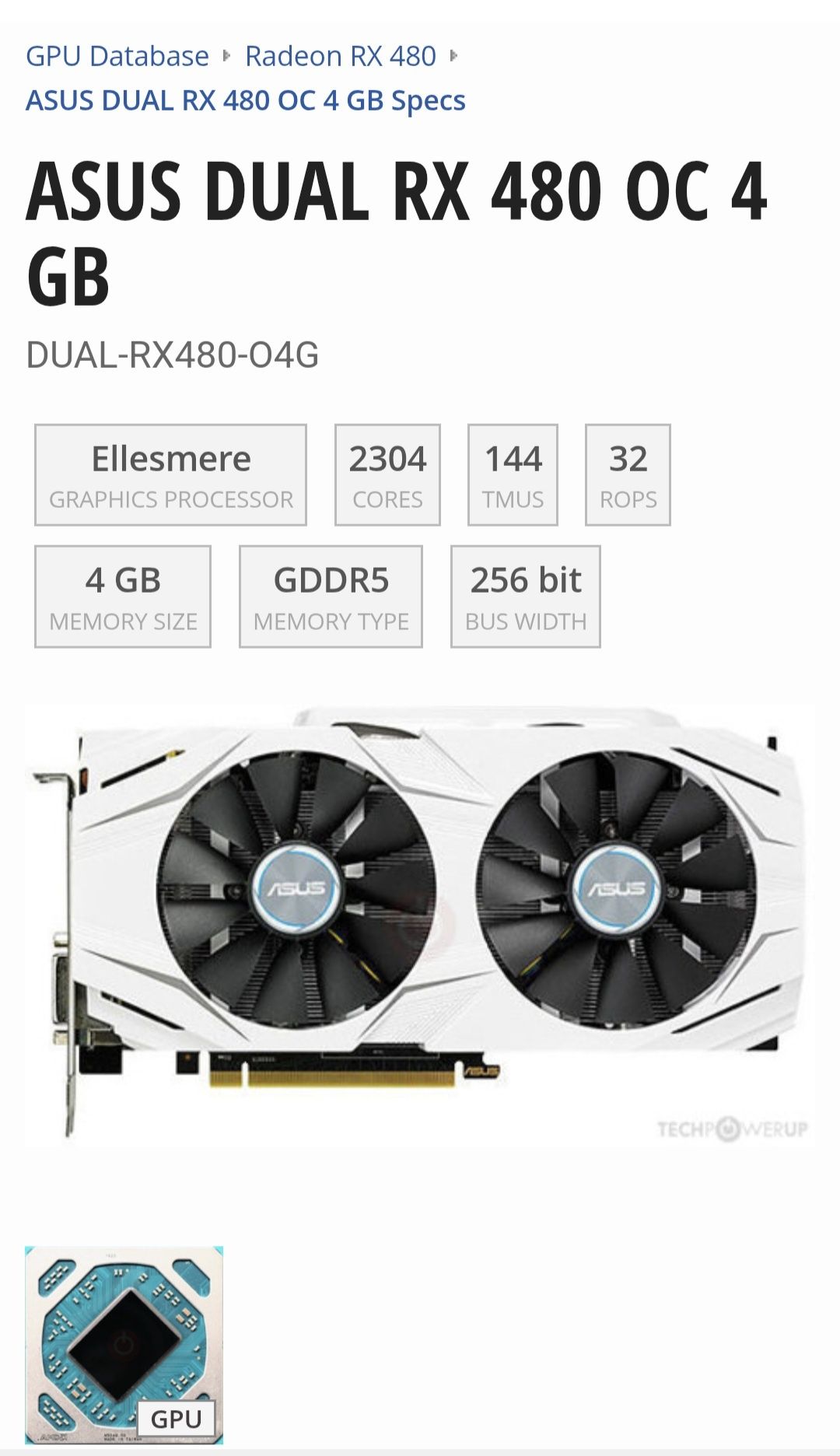Thermal pads si pasta schimbata Asus Dual OC RX 480 4GB