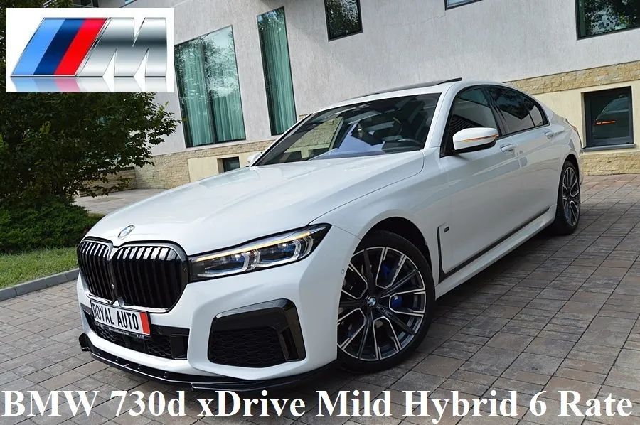BMW Seria 7 KM 100% Reali / Myld Hybrid / M-Packet / Rate 6 Luni