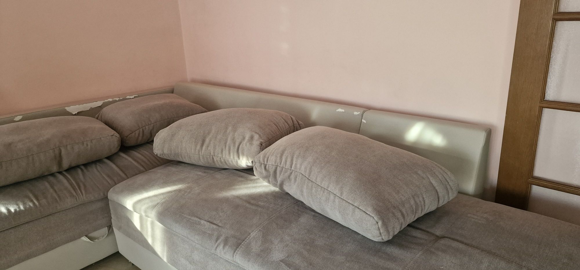 Canapea extensibilă cu colțar stânga