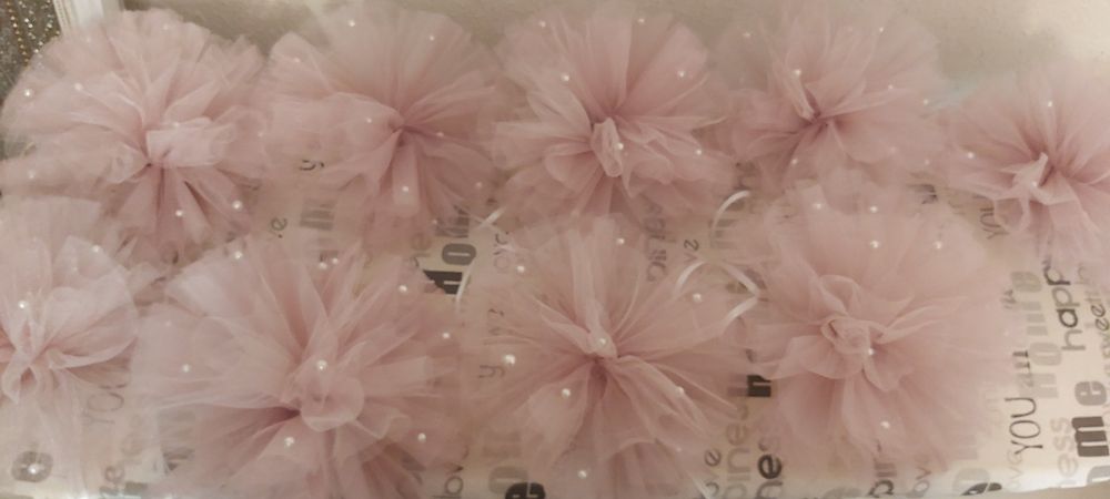 Pampoane mașină  oglinda nunti