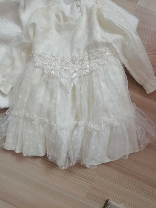 Paltonas+rochița botez 4-6 luni