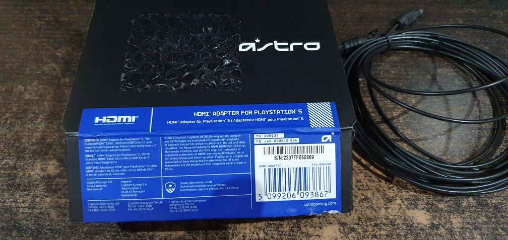 Astro Hdmi extractor pt PlayStation 5