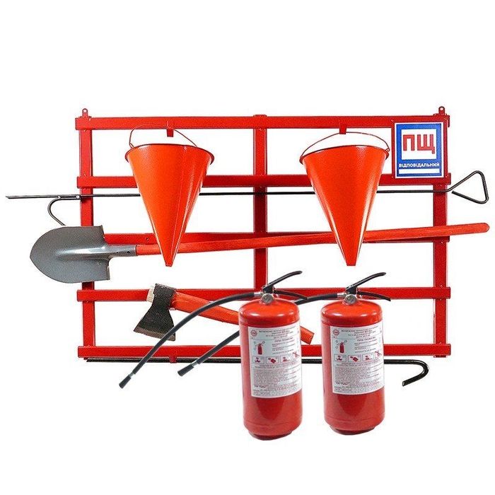 Щит пожарный открытый