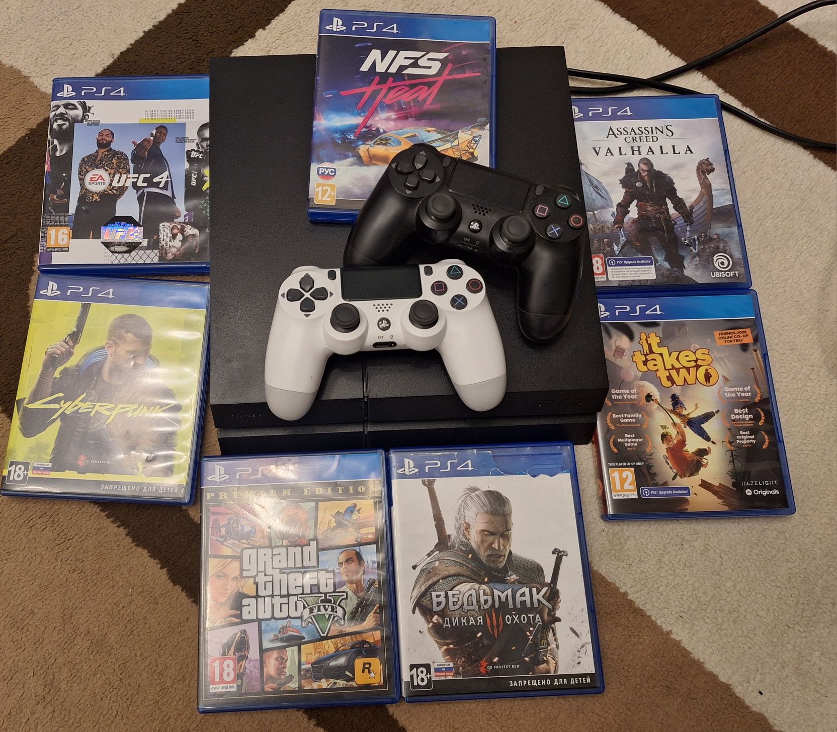 Продам Playstation 4 1tb (PS 4) с играми