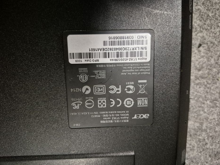 Лаптоп  ACER 5736Z