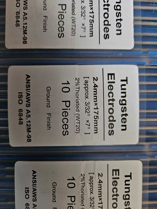 Vand electrozi Tungsten 2,4mm
