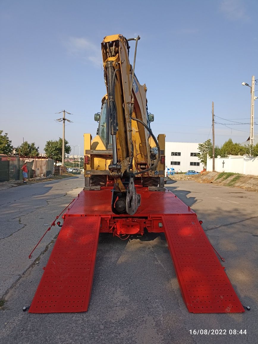 Tractări auto Alexandria Teleorman transport buldoexcavator cat jcb