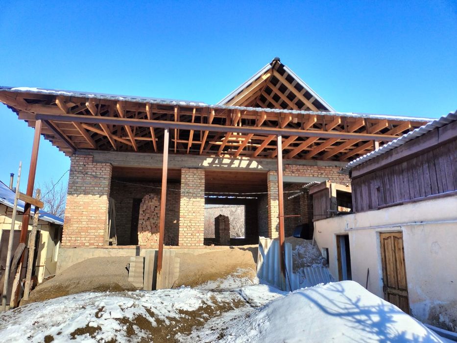 Продам дом недостроенный!