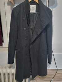 Palton pull&bear M culoare gri