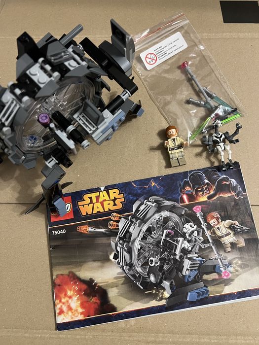 Lego star wars 75040 General Grievous' Wheel Bike