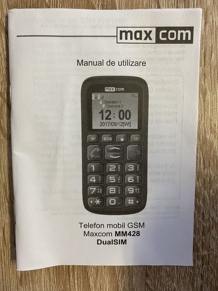 Vand telefon mobil Max Com