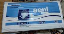 Scutece pentru adulti Seni Basic, Large, 30 bucati