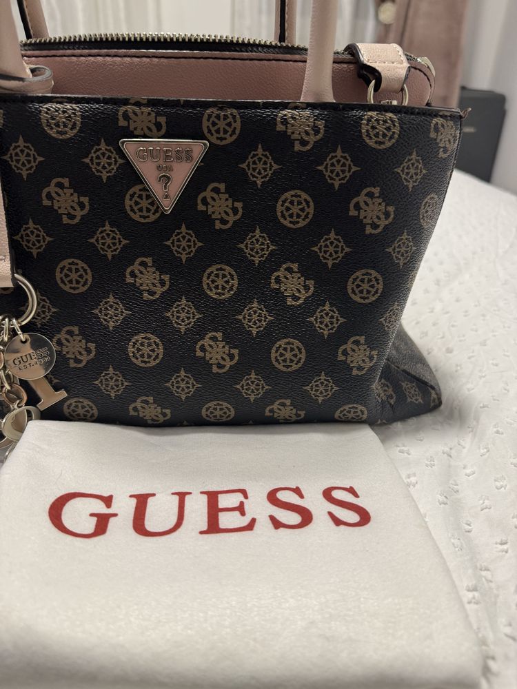 Geanta Guess logo