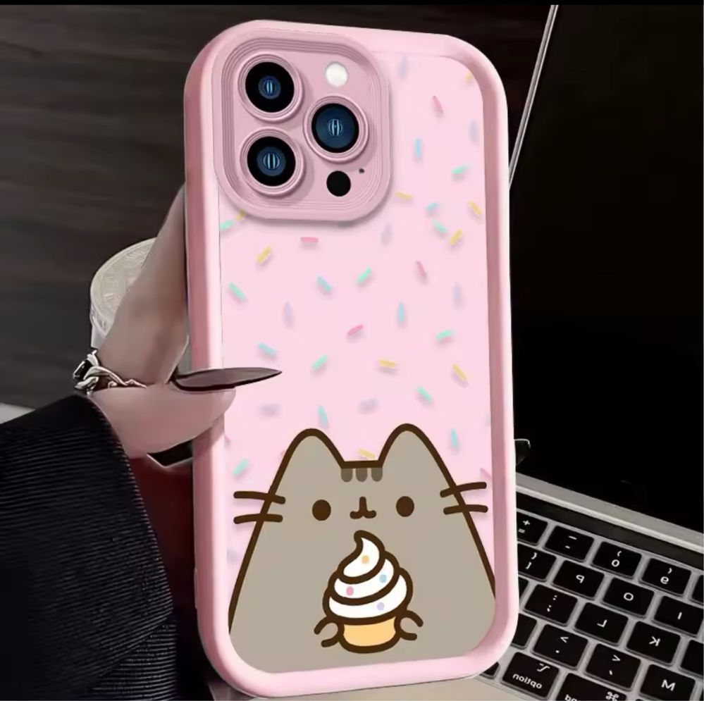 Калъф за Iphone 13 pro Pusheen Miniso