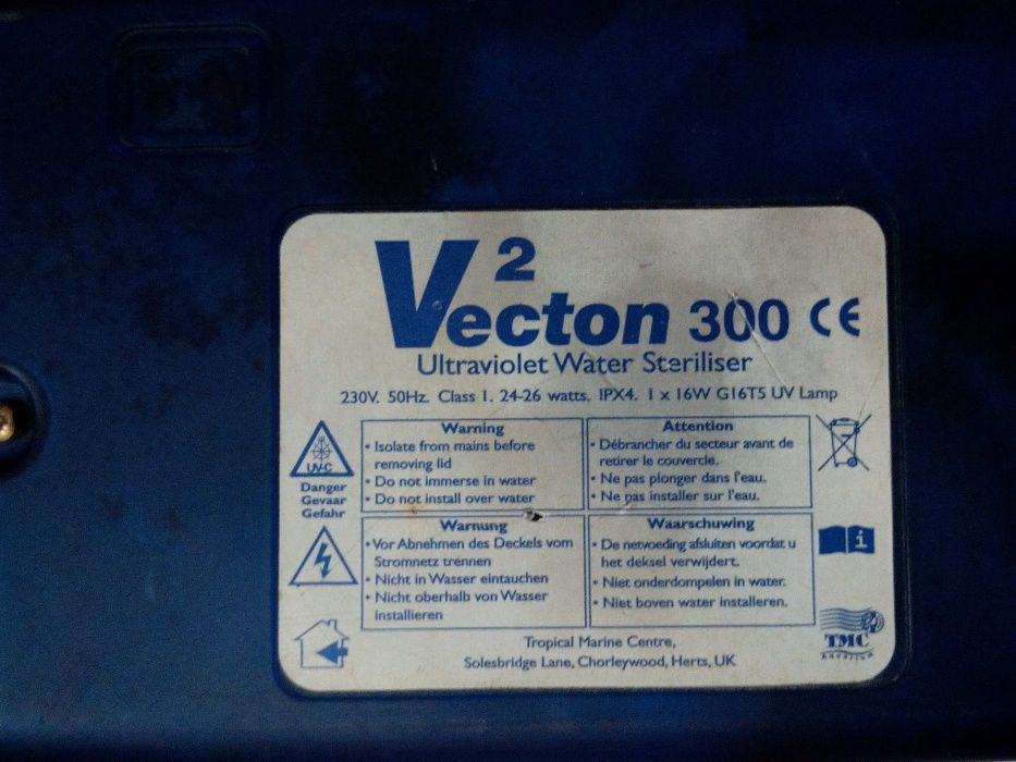 Sterilizator Acvariu UV Vecton 300, Sterilizator Apa UV