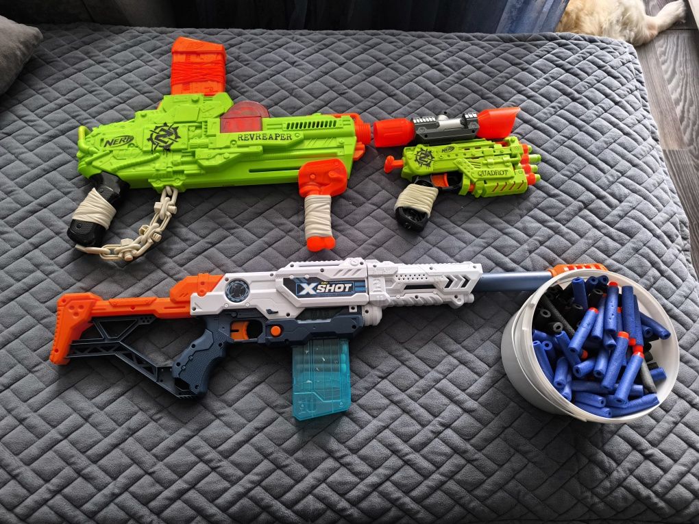 Пистолеты Nerf с пулями