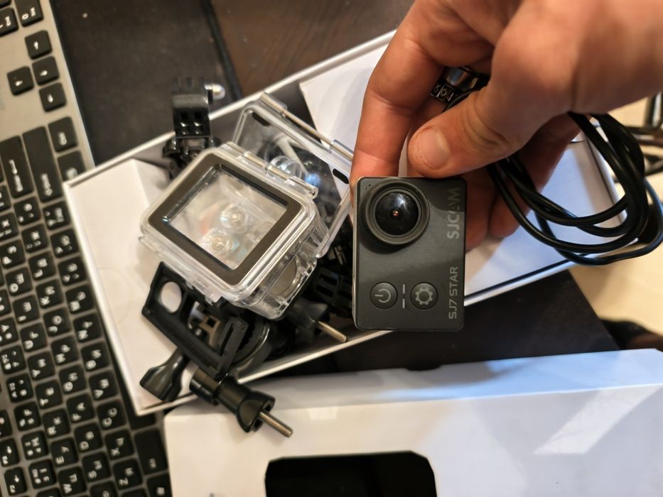 Sjcam sj7 star, экшен камера кит