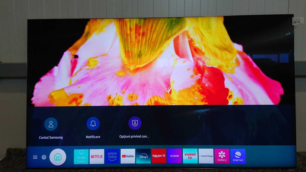 Televizor Samsung 65Q950T, 163 cm, Smart, 8K Ultra HD, QLED, Clasa G