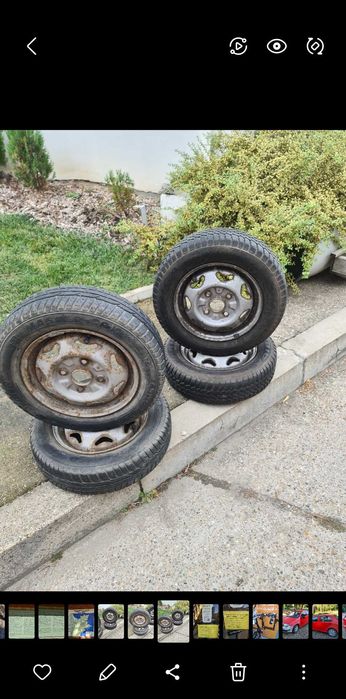 Автомобилни гуми с джанти 13 цола